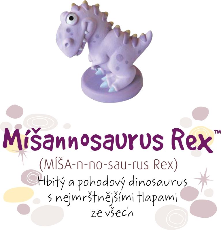 LOLA BABY ALBI Dino pokladnička - Míšannosaurus Rex - obrázek 1