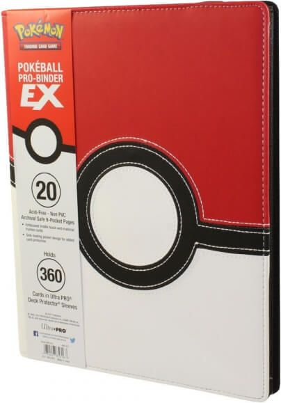 UltraPro Pokémon: A4 Premium album na 360 karet - Pokéball - obrázek 1