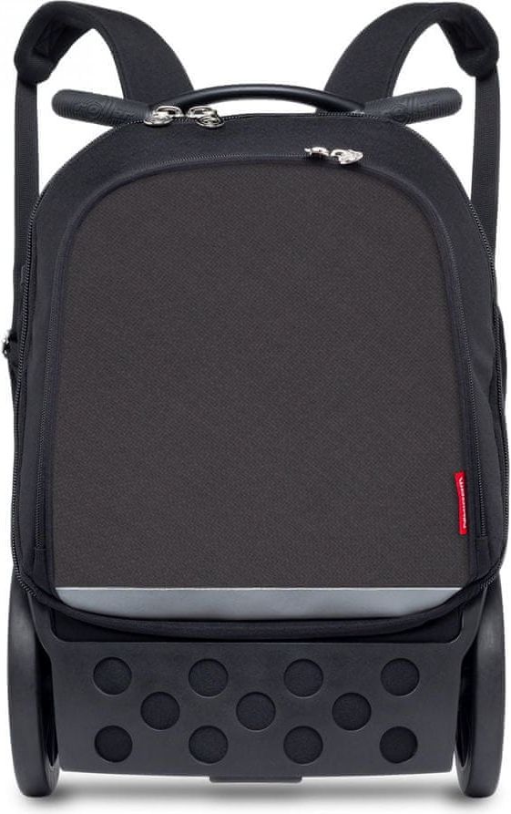 Nikidom Školní a cestovní batoh na kolečkách Roller UP Black (19 l) - obrázek 1
