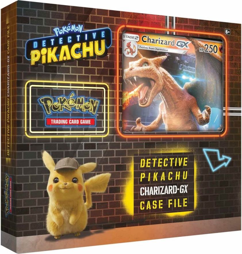 Nintendo Pokémon Detective Pikachu Charizard-GX Case File - obrázek 1