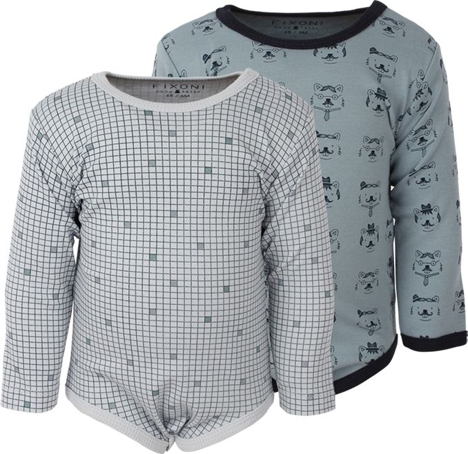 Fixoni kojenecké body 2ks 33660_03 Fixoni: 80 - obrázek 1