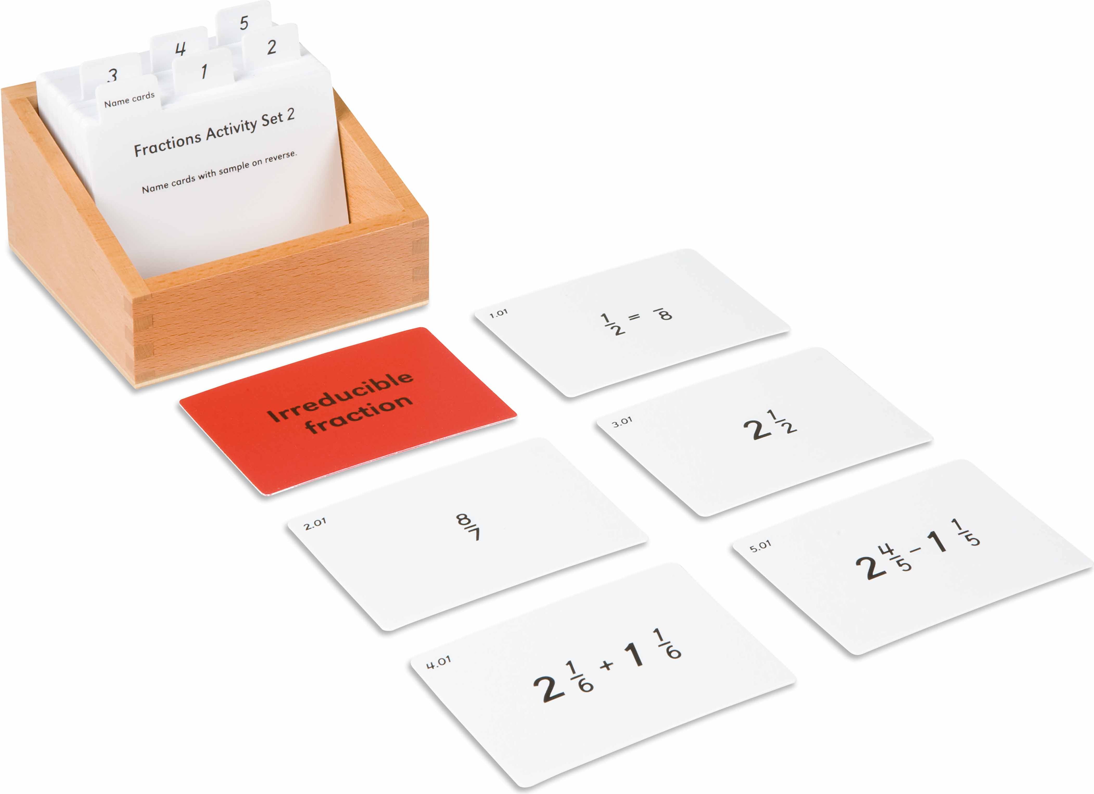 Nienhuis Montessori Fractions Activity Set: 2 - obrázek 1