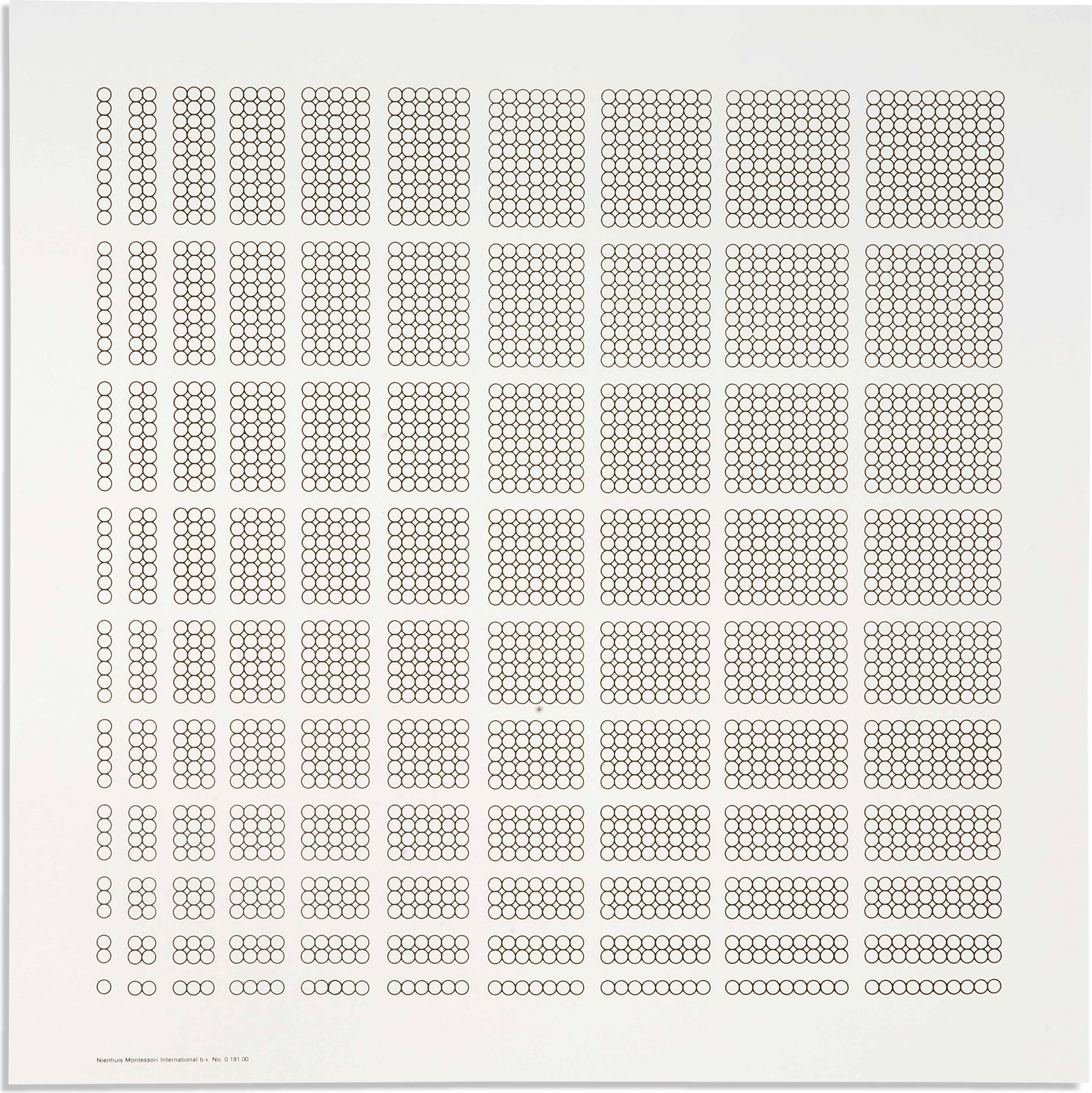 Nienhuis Montessori Decanomial Paper - obrázek 1