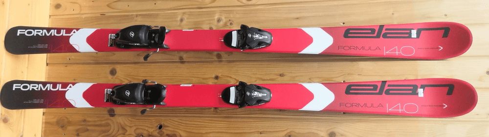 Elan Formula Red + Vázání Délka: 140 cm, Vázání: Tyrolia SL 70 nové - obrázek 1