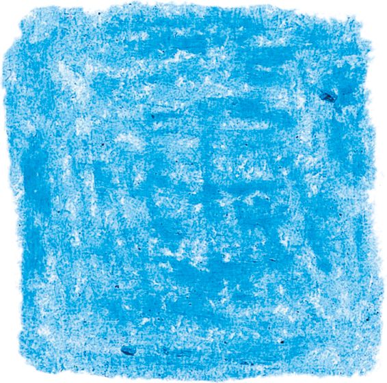 Voskový bloček, pastelová modrá, samostatný - obrázek 1