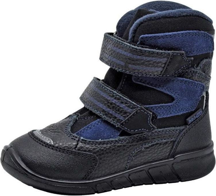Protetika chlapecká zimní obuv Moron Navy 25 tmavě modrá - obrázek 1