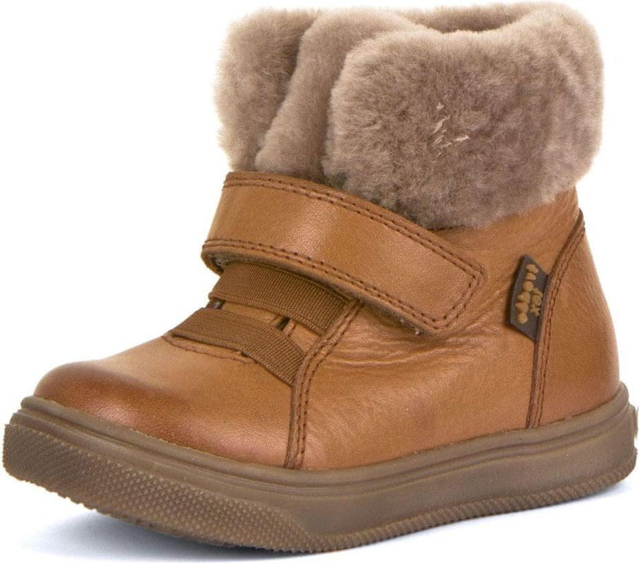Froddo dětská zimní kotníčková obuv G2110102-4 27 hnědá - obrázek 1