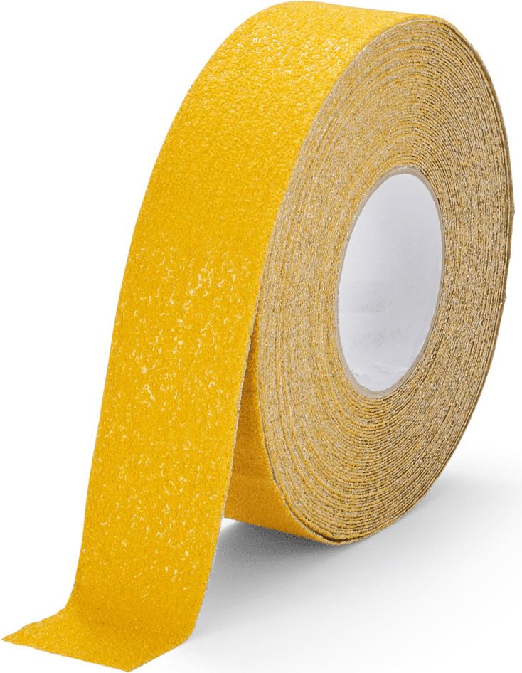 Heskins Přizpůsobivá protiskluzová páska - Žlutá Rozměr: 50mm x 18,3m - obrázek 1