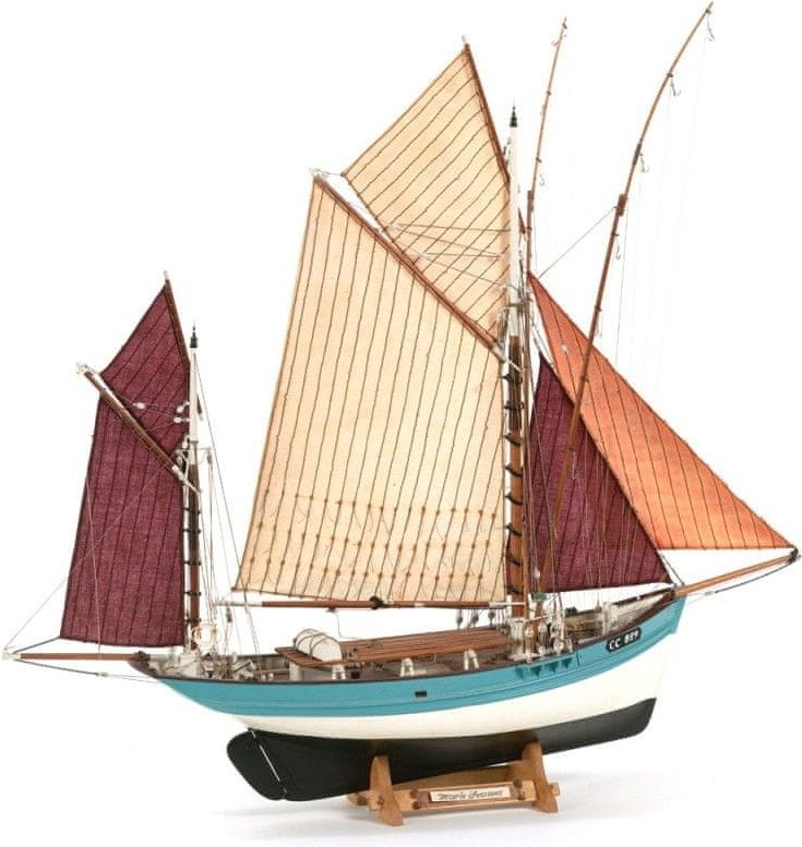 Billing Boats Neplovoucí stavebnice lodi v rozsypu - Marie Jeanne 1:50 - obrázek 1