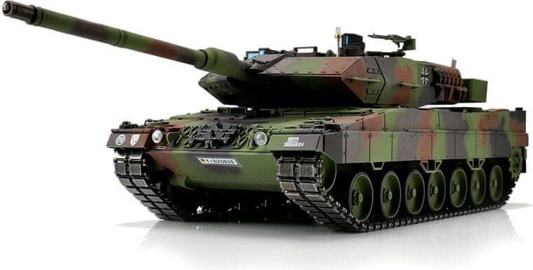 Torro RC tank PRO 1/16 RC Leopard 2A6 NATO kamufláž - infra IR - Servo - obrázek 1
