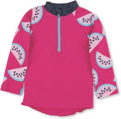 Sterntaler plavky tričko dlouhý rukáv dívčí UV 50+ růžové meloun 2502163 - obrázek 1