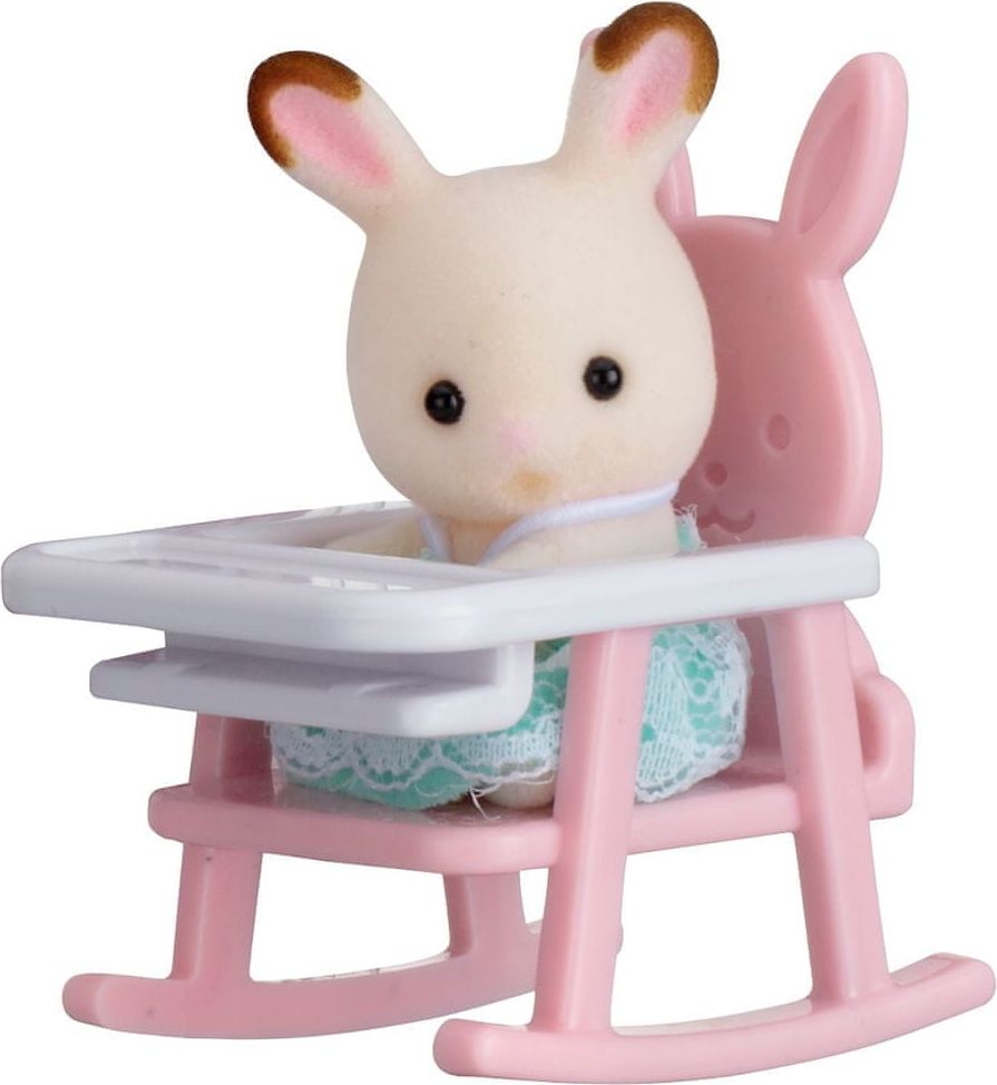 Sylvanian Families Baby příslušenství - králík v dětské židličce - obrázek 1