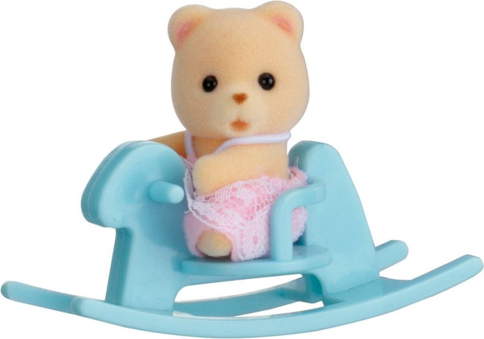 Sylvanian Families Baby příslušenství - veverka v autě - obrázek 1