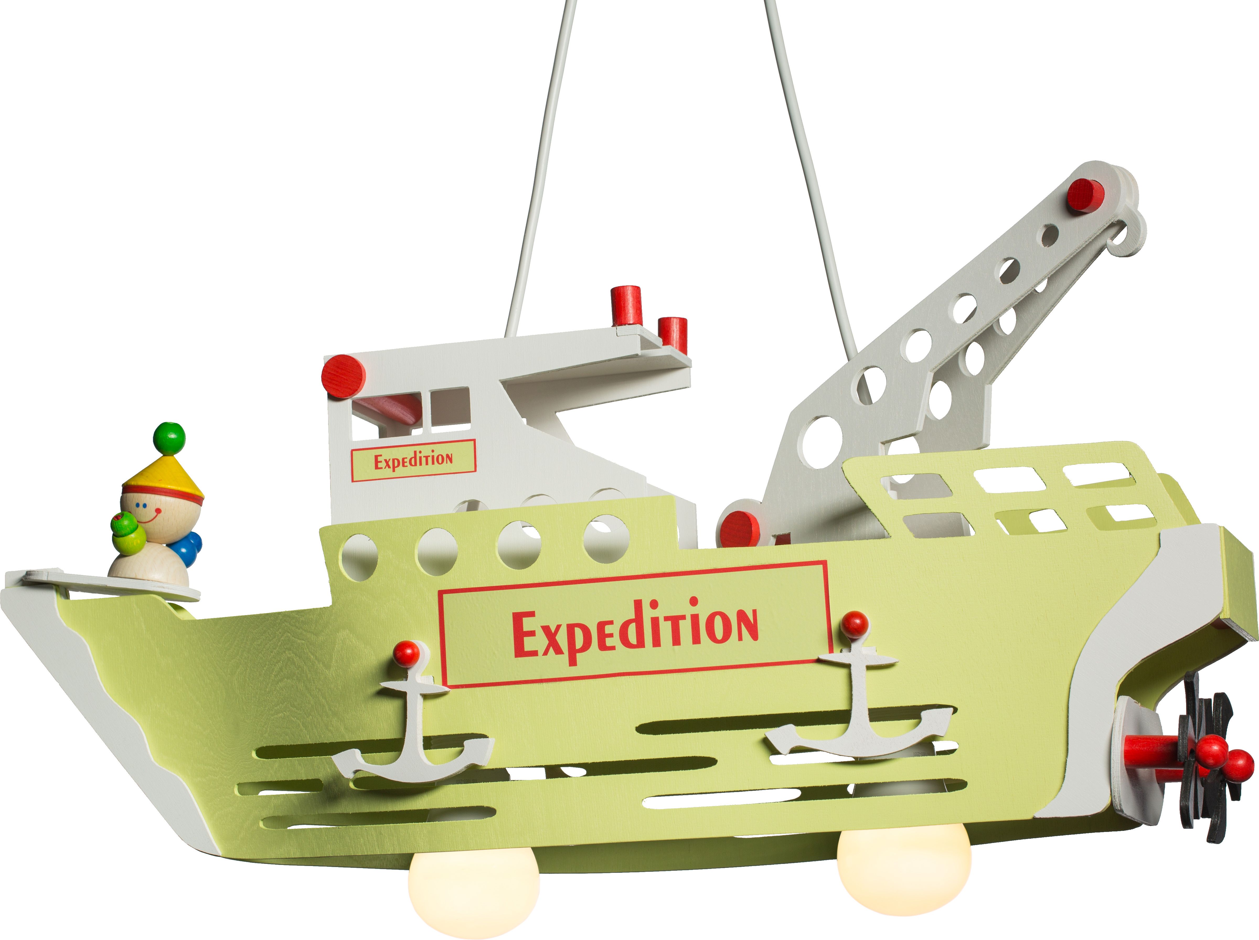Elobra Expediční loď 135549 dětský závěsný lustr - obrázek 1