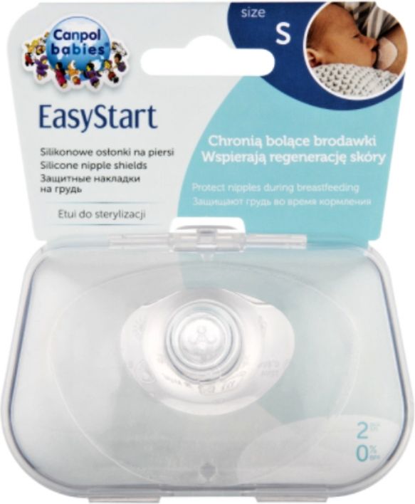 Canpol babies Chránič prsní bradavky EasyStart S univerzální 2 ks - obrázek 1