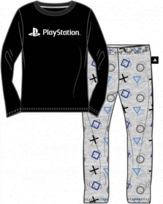 Fashion UK - Dětské bavlněné pyžamo PlayStation - herní konzole 134 - obrázek 1