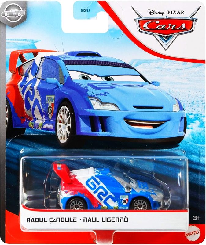 Mattel Kopie - CARS 3 (Auta 3) - Raoul Caroule SILVER - obrázek 1