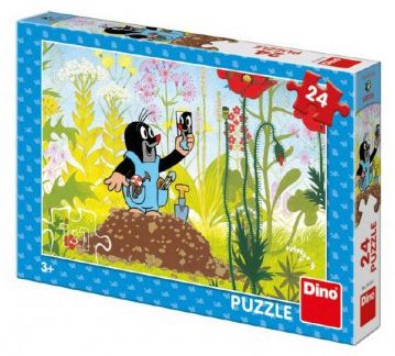 Soutěž o puzzle s Krtkem, 24 dílků