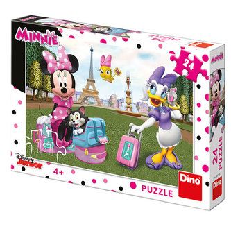 Soutěž o puzzle s Minnie, 24 dílků